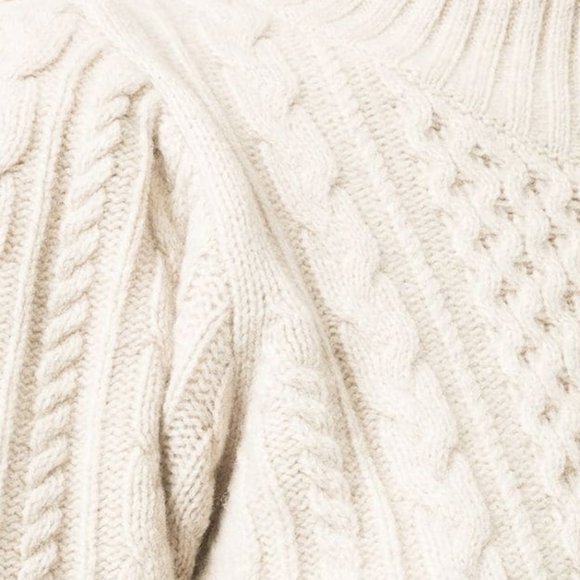 Sea New York Cable Knit Turtleneck Sweater - Picture 5 of 14